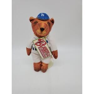 Dodgers Teddy Plush - Beansville Buddies - 8"